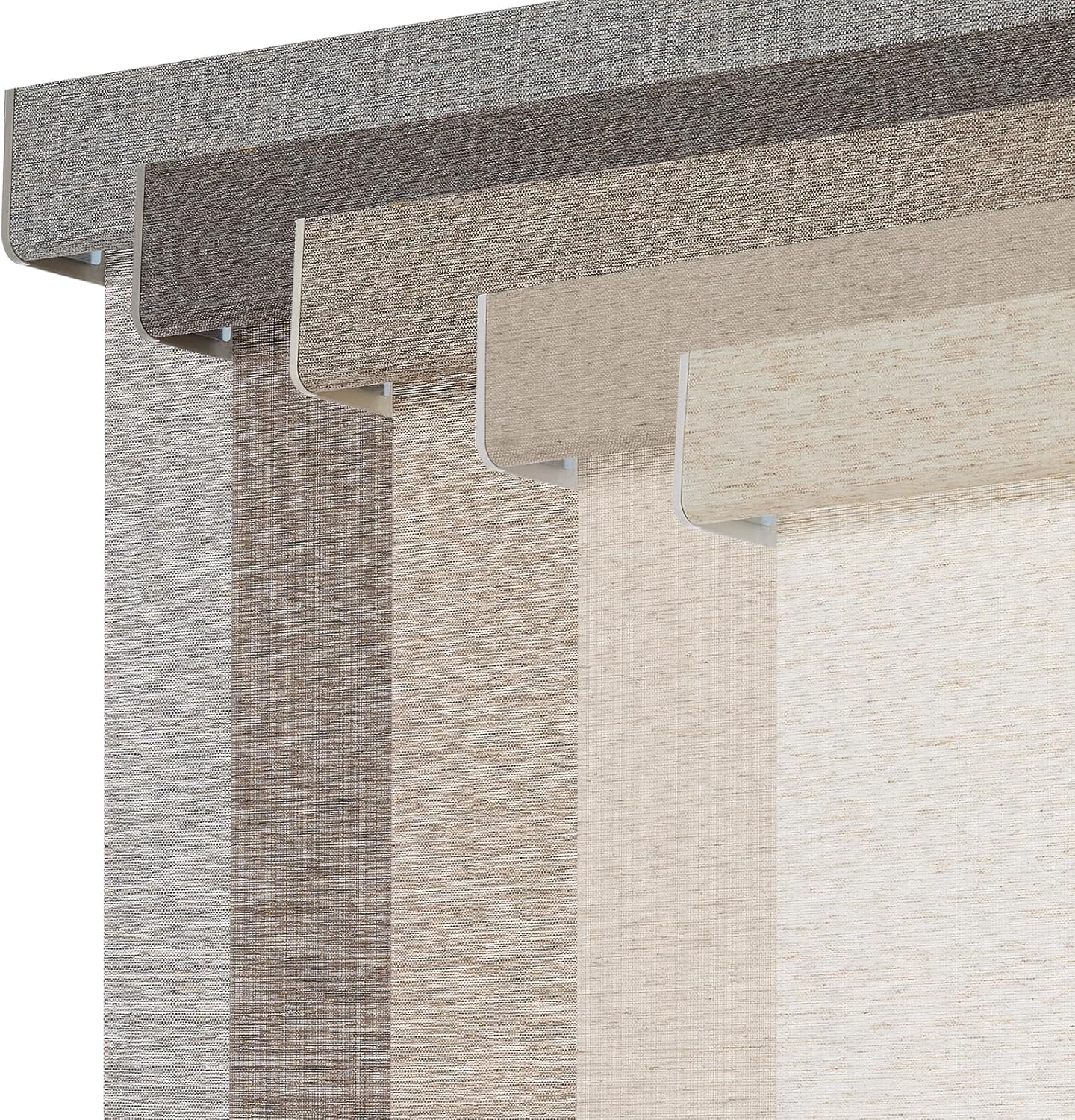 Persilux Blackout Roller Shades for Window Blinds,Cordless,Linen Fabric,Thermal Insulated Fabric UV Protection Shades for Home,Office,Bedroom,Door,Blackout-Cream,35" W X 72" H