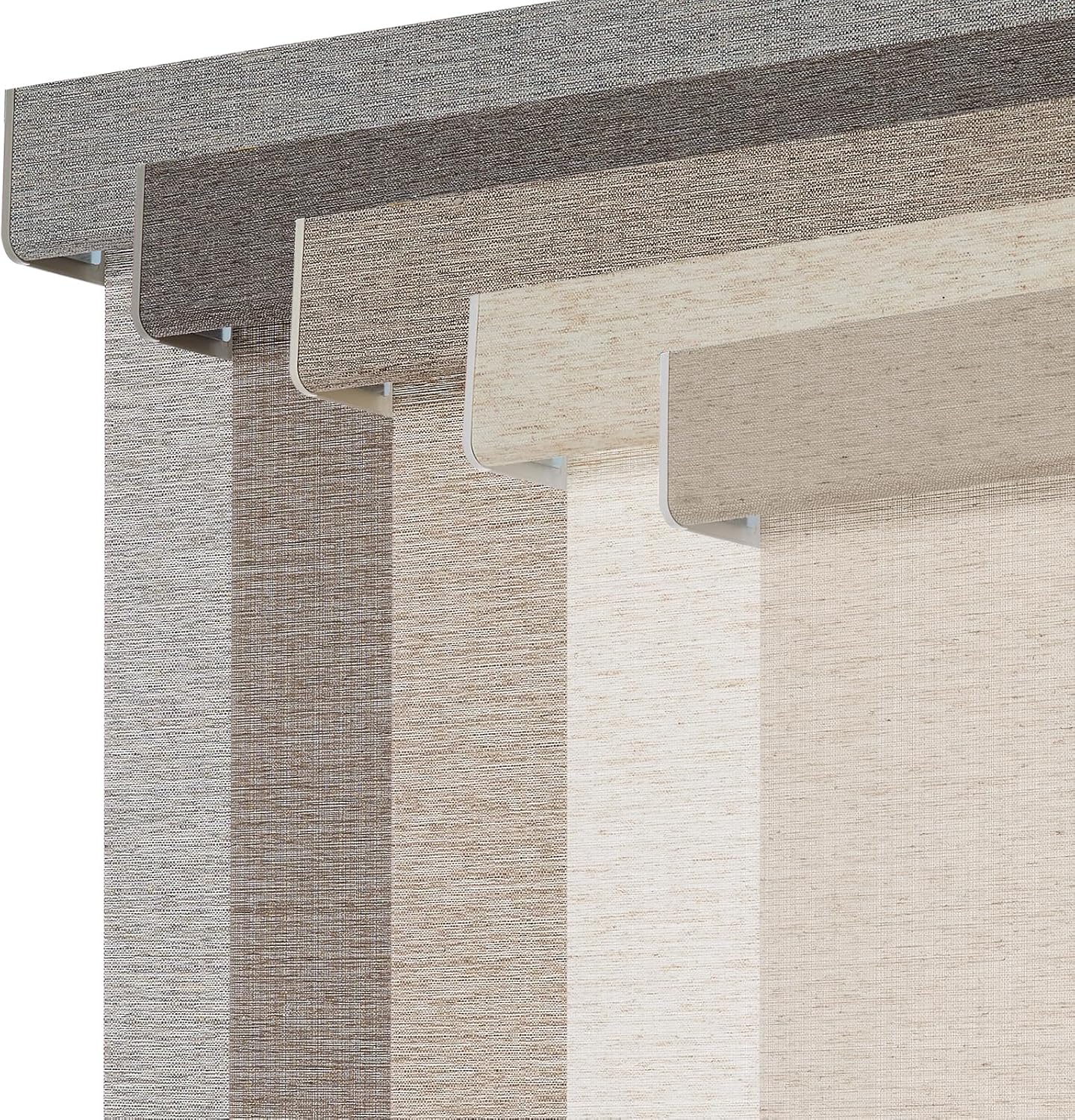 Persilux Blackout Roller Shades for Window Blinds,Cordless,Linen Fabric,Thermal Insulated Fabric UV Protection Shades for Home,Office,Bedroom,Door,Blackout-Cream,35" W X 72" H