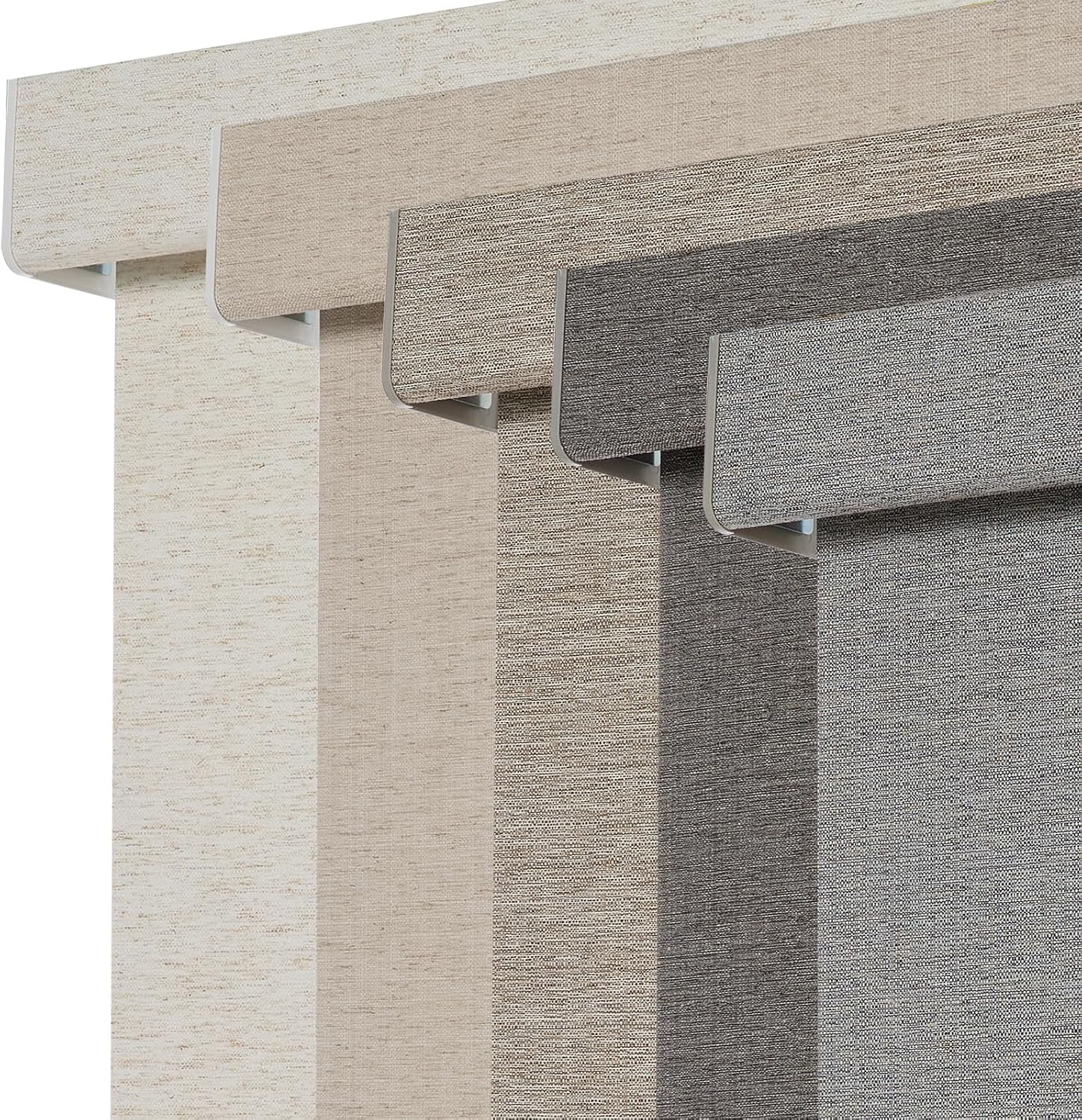 Persilux Blackout Roller Shades for Window Blinds,Cordless,Linen Fabric,Thermal Insulated Fabric UV Protection Shades for Home,Office,Bedroom,Door,Blackout-Cream,35" W X 72" H