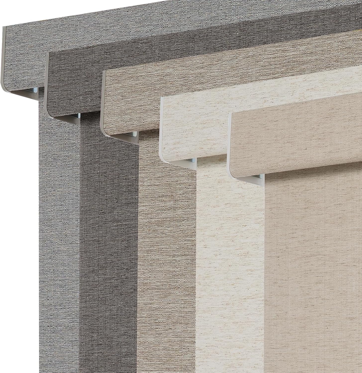 Persilux Blackout Roller Shades for Window Blinds,Cordless,Linen Fabric,Thermal Insulated Fabric UV Protection Shades for Home,Office,Bedroom,Door,Blackout-Cream,35" W X 72" H