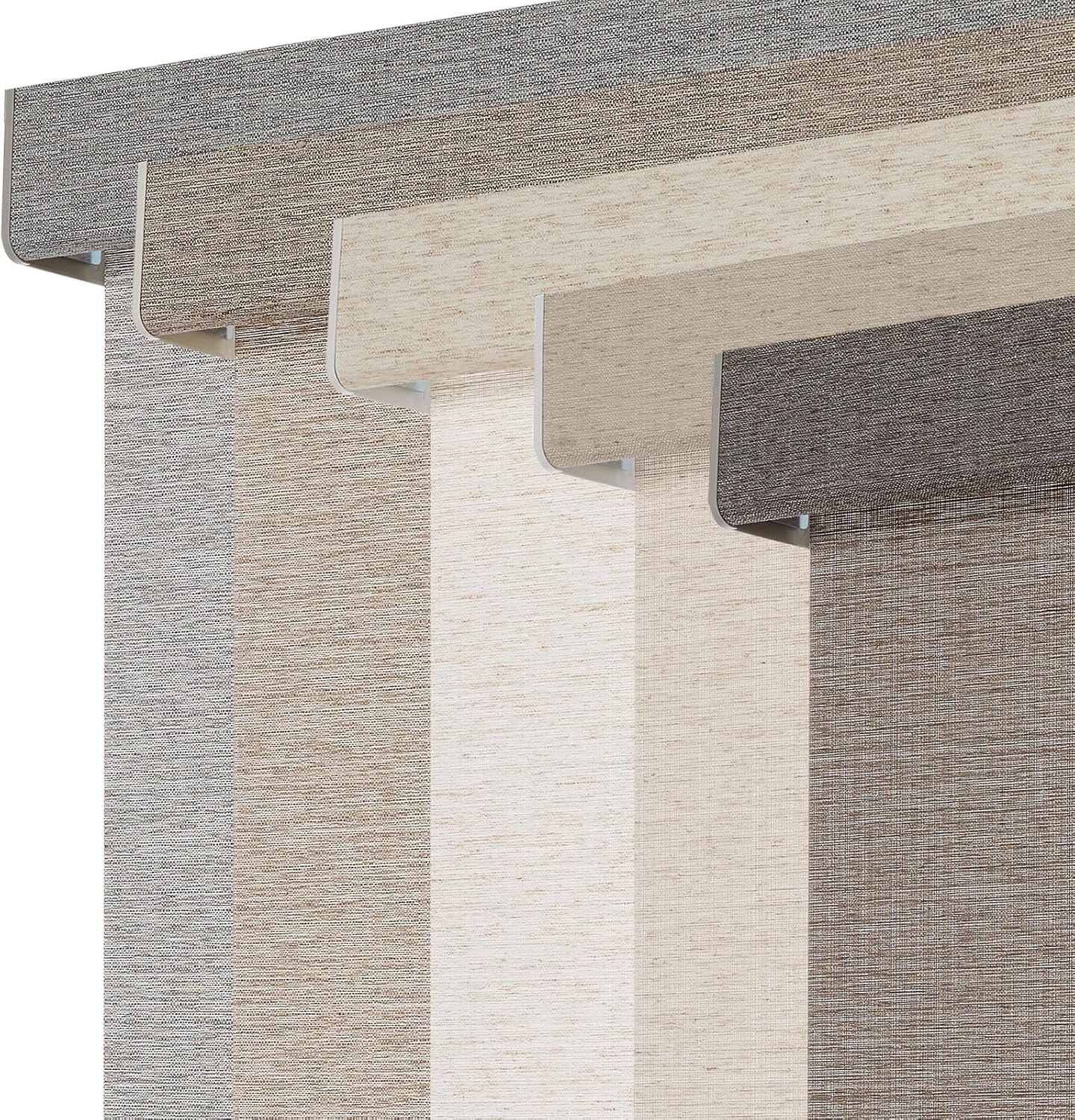 Persilux Blackout Roller Shades for Window Blinds,Cordless,Linen Fabric,Thermal Insulated Fabric UV Protection Shades for Home,Office,Bedroom,Door,Blackout-Cream,35" W X 72" H