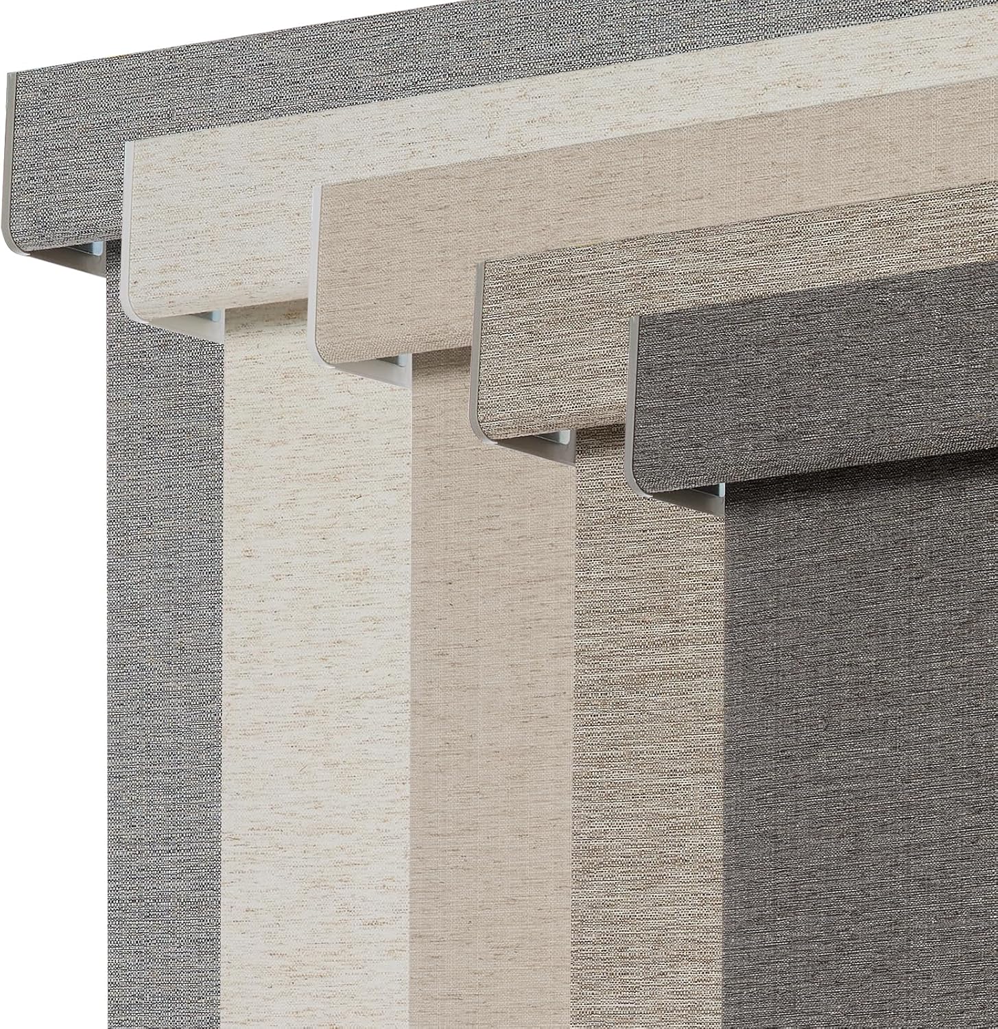 Persilux Blackout Roller Shades for Window Blinds,Cordless,Linen Fabric,Thermal Insulated Fabric UV Protection Shades for Home,Office,Bedroom,Door,Blackout-Cream,35" W X 72" H